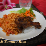 Five Spice Chicken With Tomato Rice